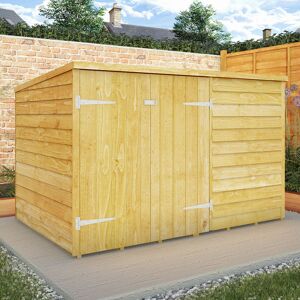 6x4 Mercia Overlap Wooden Pent Bike/ Garden Storage