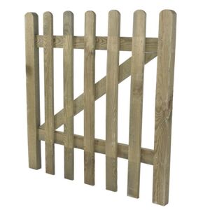 Forest Garden 3ft High Forest Pressure Treated Grooved Pale Gate