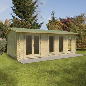 Forest Garden Forest Blakedown 6m x 4m Log Cabin (45mm)