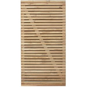 Forest Garden Forest 3' x 6' Double Slatted Gate (0.9m x 1.8m)