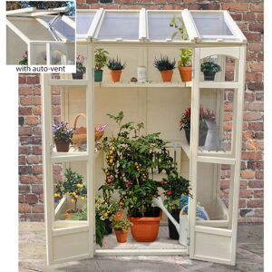 Forest Garden 5'x2' Forest Victorian Tall Wall Greenhouse with Auto Vent (1.47x0.72m)