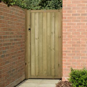 Forest Garden Forest 6' x 3' Pressure Treated Vertical Tongue & Groove Gate (1.8m x 0.9m)