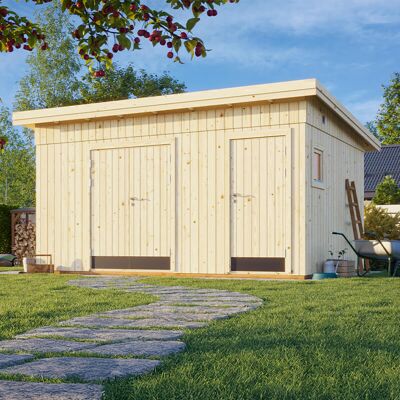 PALMAKO Kalle Wooden Garden Shed with Windows - Storage Shed PALMAKO Kalle Wooden Garden Shed with Windows - Storage Shed