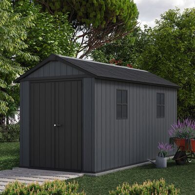Keter Newton Plus 7513 - Grey wood-effect - Garden shed Keter Newton Plus 7513 - Grey wood-effect - Garden shed