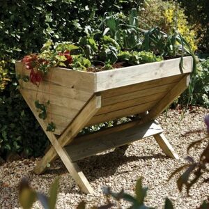 Forest Garden Forest Kitchen Garden Trough Planter 3'x3' (0.7x1m)