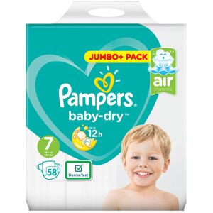 Pampers Baby-Dry Size 7 Nappies Jumbo Pack