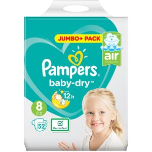 Pampers Baby-Dry Size 8 Nappies Jumbo Pack