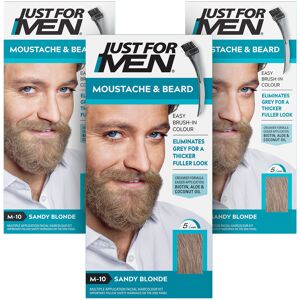Just For Men Moustache & Beard Sandy Blonde Hair Dye M-10 Just For Men Moustache & Beard Sandy Blonde Hair Dye M-10