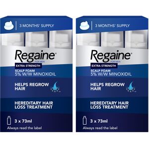 Regaine Men Extra Strength Hair Regrowth Foam - 3 Month Supply Regaine Men Extra Strength Hair Regrowth Foam - 3 Month Supply