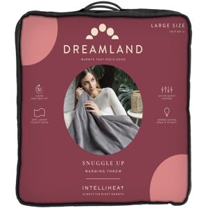 Dreamland Intelliheat Grey Throw