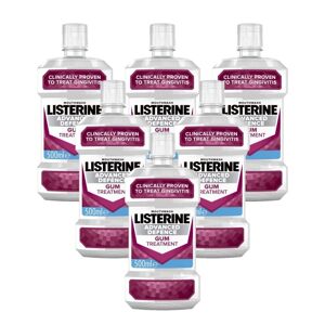 Listerine Advanced Defence Gum Treatment Mouthwash Crisp Mint