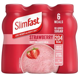 Slim Fast SlimFast Milkshake Multipack Bottle Strawberry