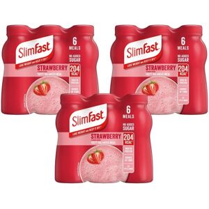 Slim Fast SlimFast Milkshake Multipack Bottle Strawberry