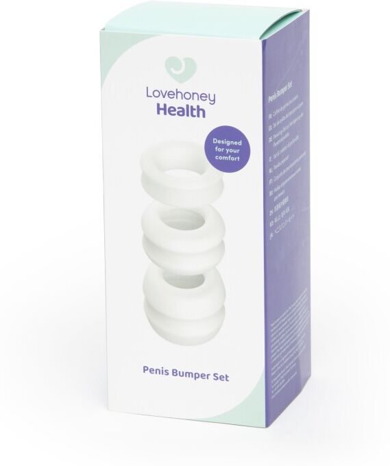 Lovehoney Health Depth Reduction Penis Bumper Set