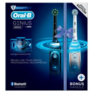 Oral B Oral-B Genius 8900 Cross Action Black & Rose Duo Pack