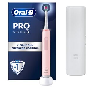 Oral B Oral-B Pro 3 3500 White/Pink Toothbrush with Case