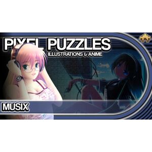 Pixel Puzzles Illustrations &amp; Anime - Jigsaw Pack: Musix