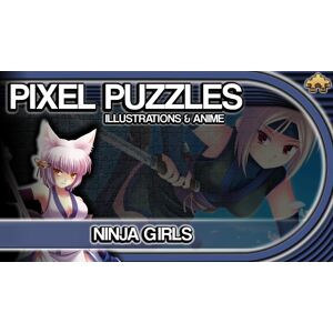 Pixel Puzzles Illustrations &amp; Anime - Jigsaw Pack: Ninja Girls