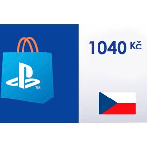 Sony PlayStation Network Card 1040 K&#269; - PSN Czech Republic