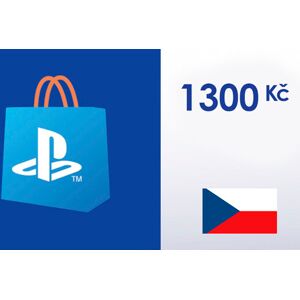 Sony PlayStation Network Card 1300 K&#269; - PSN Czech Republic