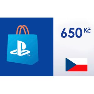 Sony PlayStation Network Card 650 K&#269; - PSN Czech Republic