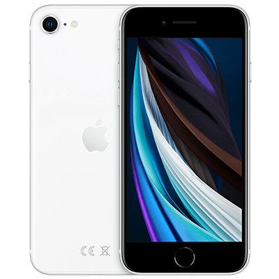 Apple iPhone SE 2nd Gen 2020 64GB Sim Free - Refurbished - Unlocked - White - 64GB - Good