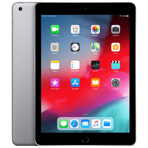 Apple iPad 6th Gen 9.7 (2018) 32GB - Space Grey - Refurbished - Space Grey - 32GB - Good
