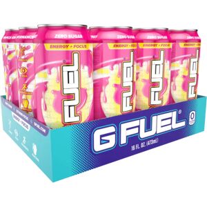 GFuel G FUEL Pink Drip Cans x12