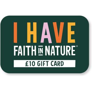 Faith In Nature £10 Gift Card - Virtual Gift Card - Natural Organic Products