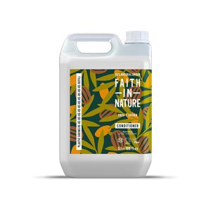 Faith In Nature Shea & Argan Conditioner 5L - Natural, Vegan & Cruelty Free - Paraben and SLS free - Curly/Afro/Dry/Very Dry Hair