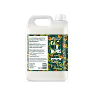 Faith In Nature Jojoba 5L Conditioner Refill - Natural, Vegan & Cruelty Free - Paraben and SLS free - Normal To Dry Hair - Bulk Buy