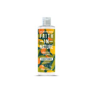 Faith In Nature Grapefruit & Orange Conditioner 400ml - Natural, Vegan & Cruelty Free - Paraben and SLS free - Normal To Oily Hair