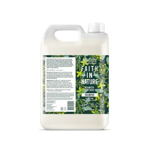 Faith In Nature Shampoo 5L Refill - Seaweed & Citrus - All Hair Types - Natural, Vegan & Cruelty Free - Paraben And SLS Free - Bulk Buy