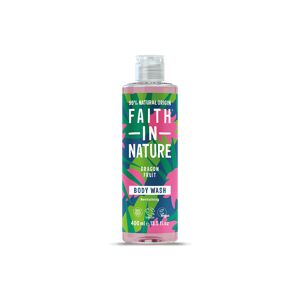 Faith In Nature Dragon Fruit Body Wash 400ml - Organic Natural Shower Gel - Vegan & Cruelty Free