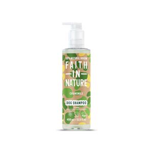 Faith In Nature Dog & Puppy Shampoo - Chamomile - 400ml - Conditioning - Natural, Vegan & Cruelty Free - Paraben And SLS Free