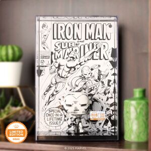 Funko Pop! Comic Covers Iron Man #1 (Black & White) Funko Pop! Comic Covers Iron Man #1 (Black & White)