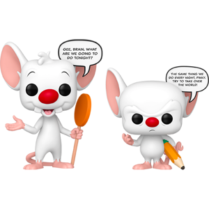 Funko Pop! Pinky & the Brain 2-Pack (Glow) Funko Pop! Pinky & the Brain 2-Pack (Glow)