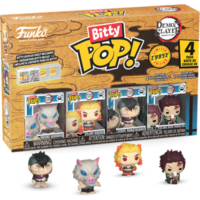 Funko Bitty Pop! Demon Slayer 4-Pack Series 3 Funko Bitty Pop! Demon Slayer 4-Pack Series 3