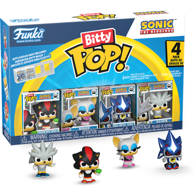 Funko Bitty Pop! Sonic the Hedgehog 4-Pack Series 1 Funko Bitty Pop! Sonic the Hedgehog 4-Pack Series 1