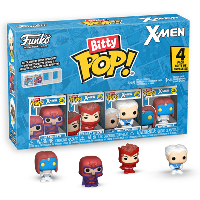 Funko Bitty Pop! X-Men 4-Pack Series 1 Funko Bitty Pop! X-Men 4-Pack Series 1