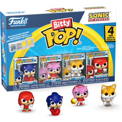 Funko Bitty Pop! Sonic the Hedgehog 4-Pack Series 2 Funko Bitty Pop! Sonic the Hedgehog 4-Pack Series 2