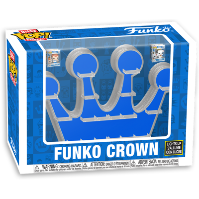 Funko Bitty Pop! Light Up Display Funko Crown Funko Bitty Pop! Light Up Display Funko Crown
