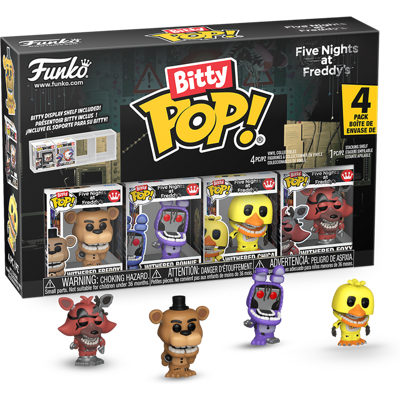 Funko Bitty Pop! Five Nights at Freddy's 4-Pack Series 6 Funko Bitty Pop! Five Nights at Freddy's 4-Pack Series 6