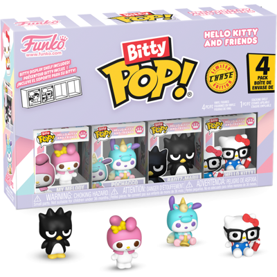 Funko Bitty Pop! Hello Kitty and Friends 4-Pack Series 4 Funko Bitty Pop! Hello Kitty and Friends 4-Pack Series 4