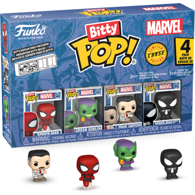 Funko Bitty Pop! Spider-Man 4-Pack Series 1 Funko Bitty Pop! Spider-Man 4-Pack Series 1