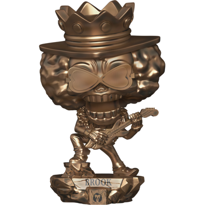Funko Pop! Plus Brook Statue (Bronze) with Pop! Protector Funko Pop! Plus Brook Statue (Bronze) with Pop! Protector