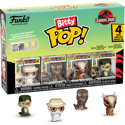 Funko Bitty Pop! Jurassic Park 4-Pack Series 2 Funko Bitty Pop! Jurassic Park 4-Pack Series 2