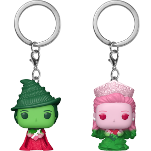 Funko Pop! Keychain Elphaba Thropp & Glinda Upland (Ombre) 2-Pack Funko Pop! Keychain Elphaba Thropp & Glinda Upland (Ombre) 2-Pack