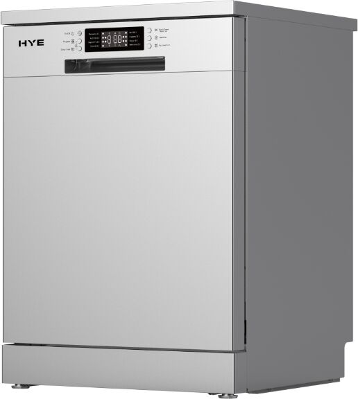 HYE 60cm Freestanding 14 Place Settings Dishwasher - Silver - DW0114PS04
