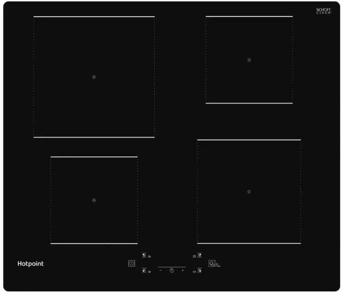 Hotpoint TQ1460SNE 59cm Electric Induction Hob